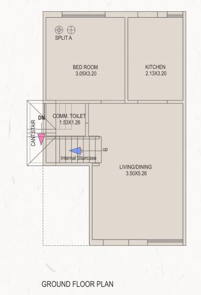 Ground Floor Plan varniraj-villa Floor Plan Ground Floor Plan