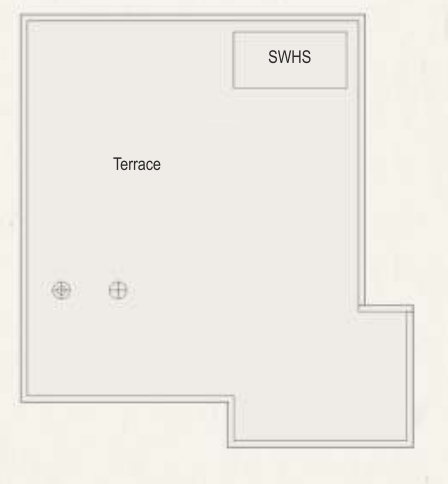 Terrace Floor Plan sharnam villa Floor Plan Terrace Floor Plan