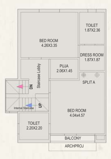 sharnam villa Floor Plan First Floor Plan