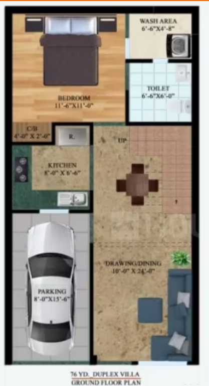  greno residency Floor Plan Lower Level Duplex Plan