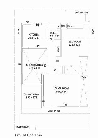 bliss 13 Floor Plan Ground Floor Plan