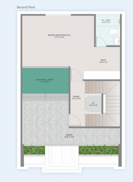  eternity Floor Plan Second Floor Plan