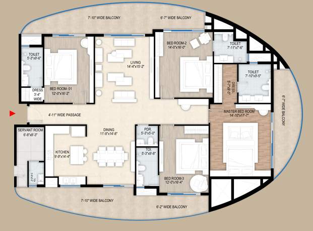  aspire centurian park Floor Plan Floor Plan