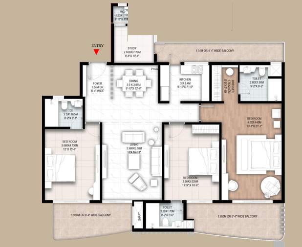 aspire centurian park Floor Plan Floor Plan