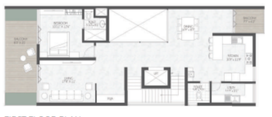  vantage sukra Floor Plan First Floor Plan