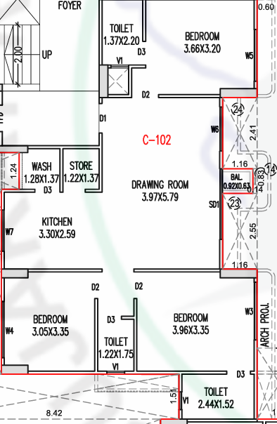  sarvopari Floor Plan Floor Plan