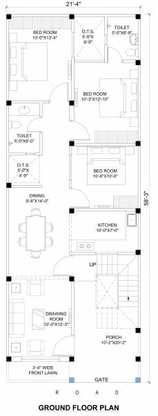 orchid-estate Floor Plan Ground Floor Plan