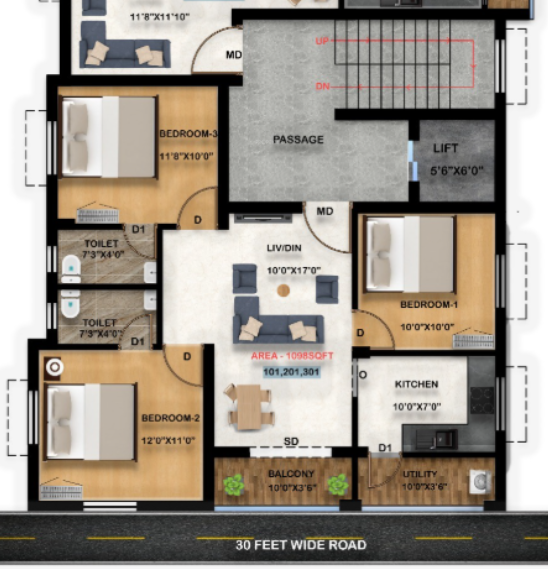 garden Floor Plan Floor Plan