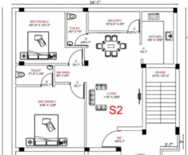  karun-krishna-flats Floor Plan Floor Plan