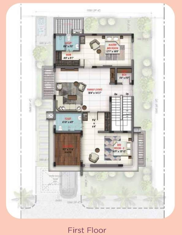  gardens of gaia Floor Plan First Floor Plan