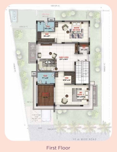 gardens of gaia Floor Plan First Floor Plan