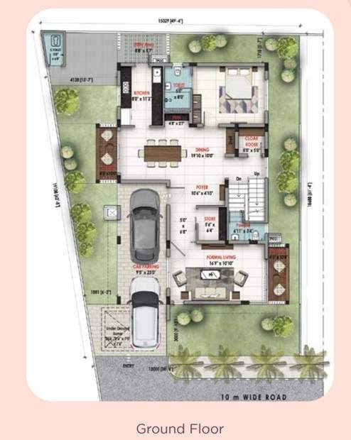  gardens of gaia Floor Plan Ground Floor Plan