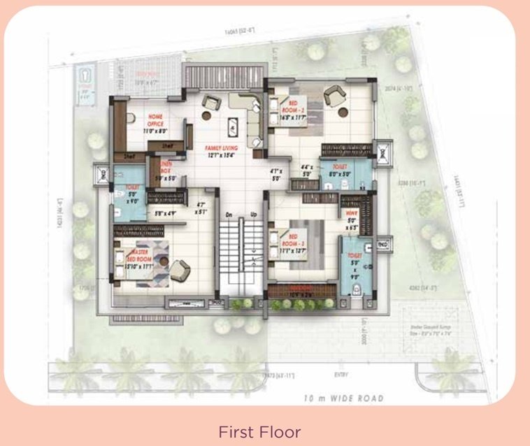  gardens of gaia Floor Plan First Floor Plan
