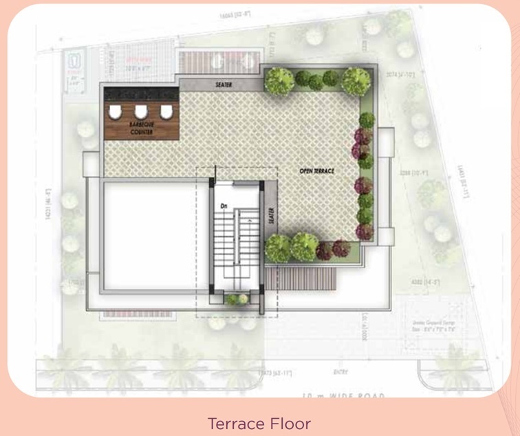 Terrace Floor Plan gardens of gaia Floor Plan Terrace Floor Plan