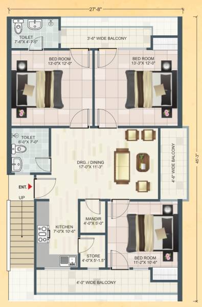  sarita-dham Floor Plan Floor Plan