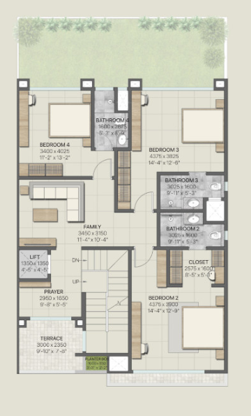  crystal meadows Floor Plan Second Floor Plan