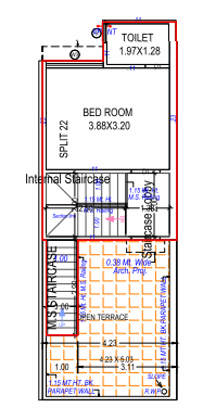  meet-bunglows Floor Plan Second Floor Plan