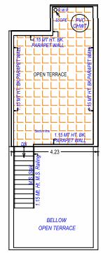  meet-bunglows Floor Plan Terrace Floor Plan