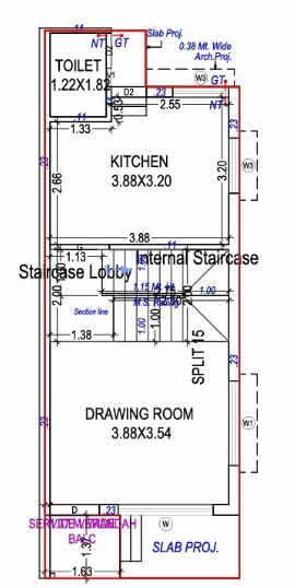  meet bunglows Floor Plan Lower Ground Floor Plan