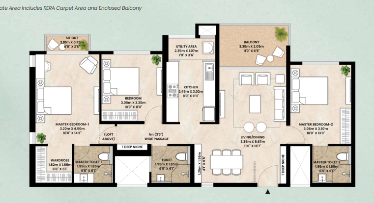 Floor Plan ivylush tower c and tower d Floor Plan Floor Plan