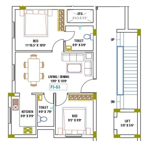  kn-flats Floor Plan Floor Plan