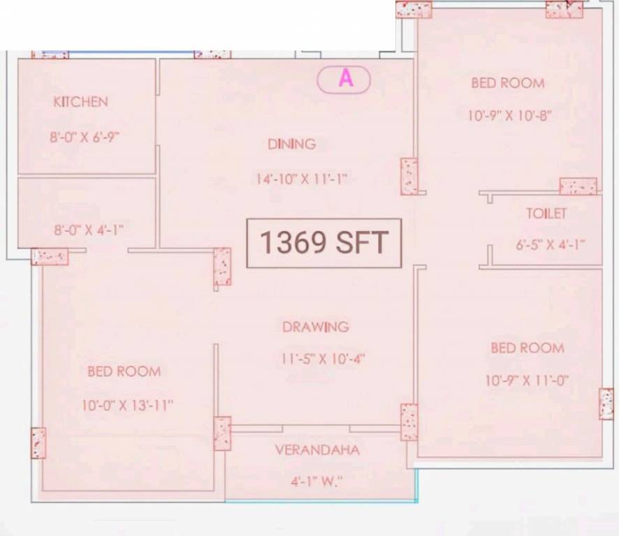  dishari mansion Floor Plan Floor Plan