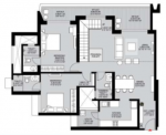Lower Level Duplex Plan  the-greenfront-at-godrej-park-world Floor Plan Lower Level Duplex Plan