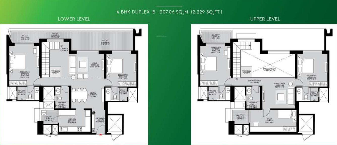  the greenfront at godrej park world Floor Plan Floor Plan