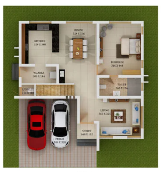 queensmead Floor Plan Ground Floor Plan