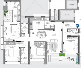 Floor Plan  palladio-balewadi-central Floor Plan Floor Plan