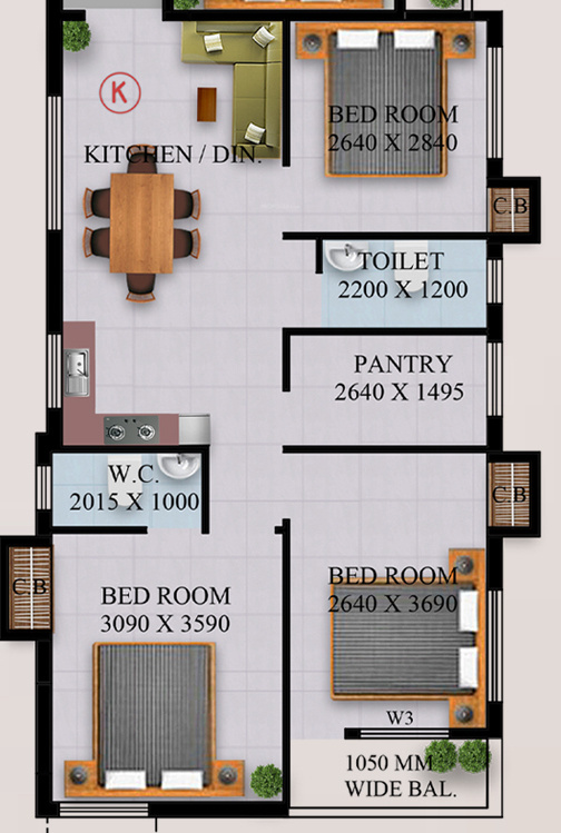  heights Floor Plan Floor Plan