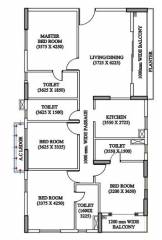 Floor Plan  parnasree-skyway-phase-1 Floor Plan Floor Plan