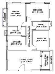 Floor Plan  parnasree-skyway-phase-1 Floor Plan Floor Plan