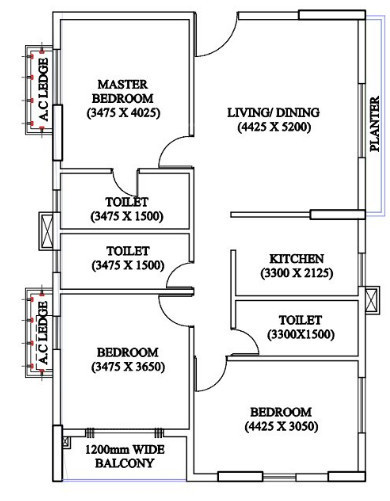  parnasree skyway phase 1 Floor Plan Floor Plan