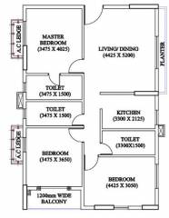 Floor Plan  parnasree-skyway-phase-1 Floor Plan Floor Plan