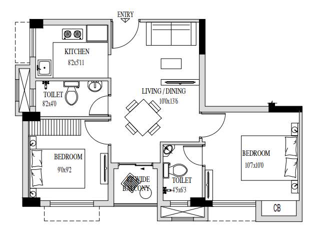  urban lakes phase ii Floor Plan Floor Plan