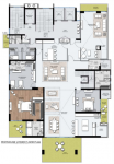  prestigia-tower Floor Plan Lower Level Duplex Plan