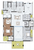  prestigia-tower Floor Plan Upper Level Duplex Plan