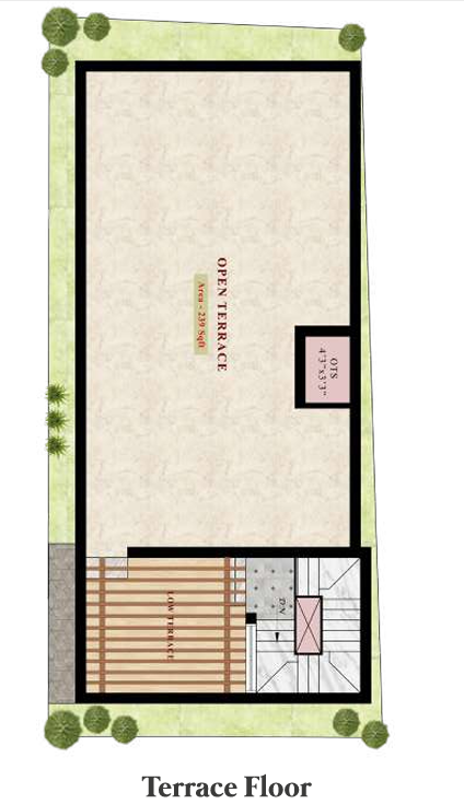 Terrace Floor Plan tanzanite villa Floor Plan Terrace Floor Plan