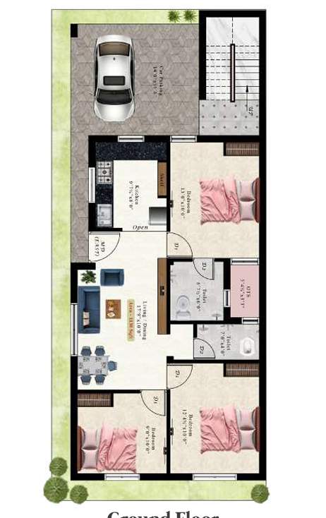  tanzanite villa Floor Plan Ground Floor Plan