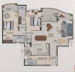 Lower Level Duplex Plan  jashn-elevate-phase-2 Floor Plan Lower Level Duplex Plan