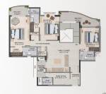 Upper Level Duplex Plan  jashn-elevate-phase-2 Floor Plan Upper Level Duplex Plan