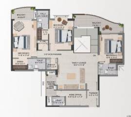 Upper Level Duplex Plan jashn-elevate-phase-2 Floor Plan Upper Level Duplex Plan