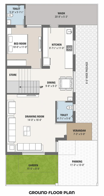 niketam Floor Plan Ground Floor Plan
