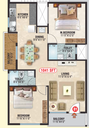  gold Floor Plan Floor Plan
