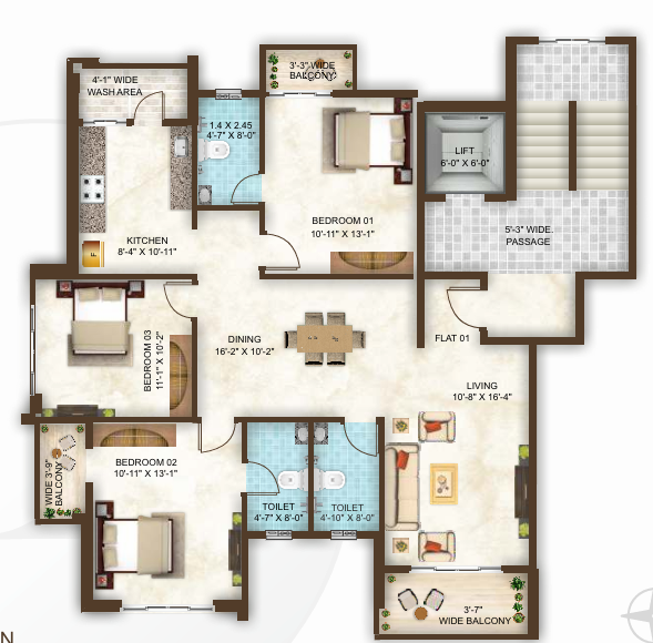 Floor Plan om-residency Floor Plan Floor Plan