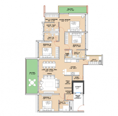  presidential-tower Floor Plan Floor Plan