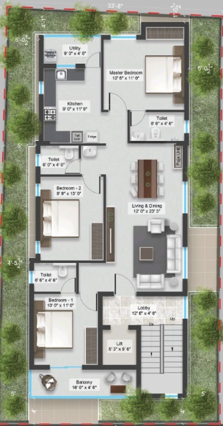  kongu-illam Floor Plan Floor Plan
