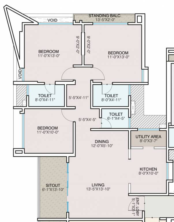 Floor Plan vasundhara Floor Plan Floor Plan