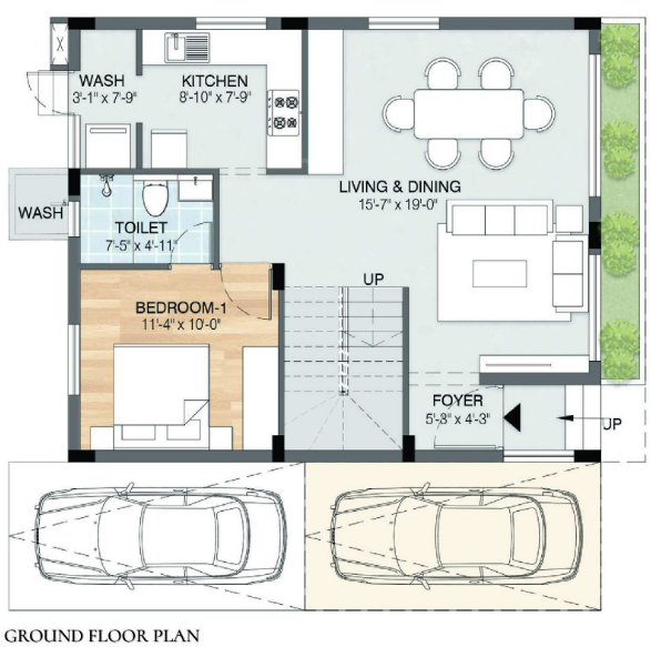  podigai Floor Plan Ground Floor Plan